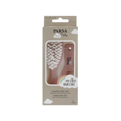 Parsa Baby Mein erstes Haarpflegeset aus veganem Biokunststoff - Blau
